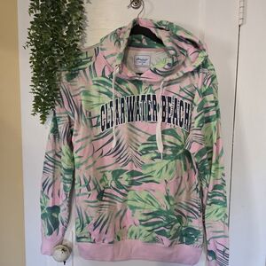 Pink and Green Hoodie